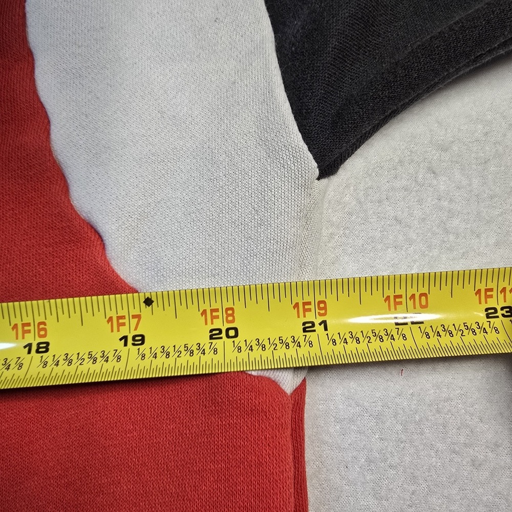 Vintage Adidas Originals Archives Sweatshirt‎ Red Black White Big Logo Y2 - Picture 10 of 11